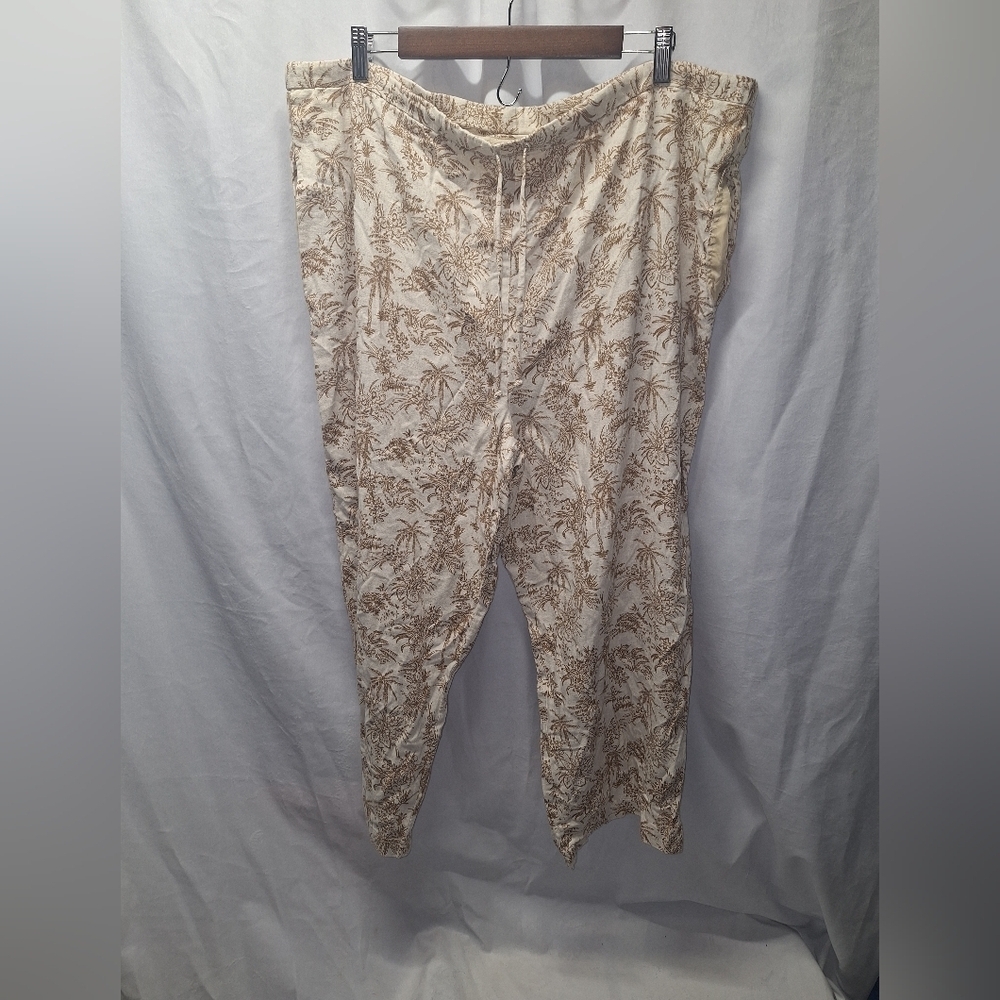 Coldwater creek printed capris size XL